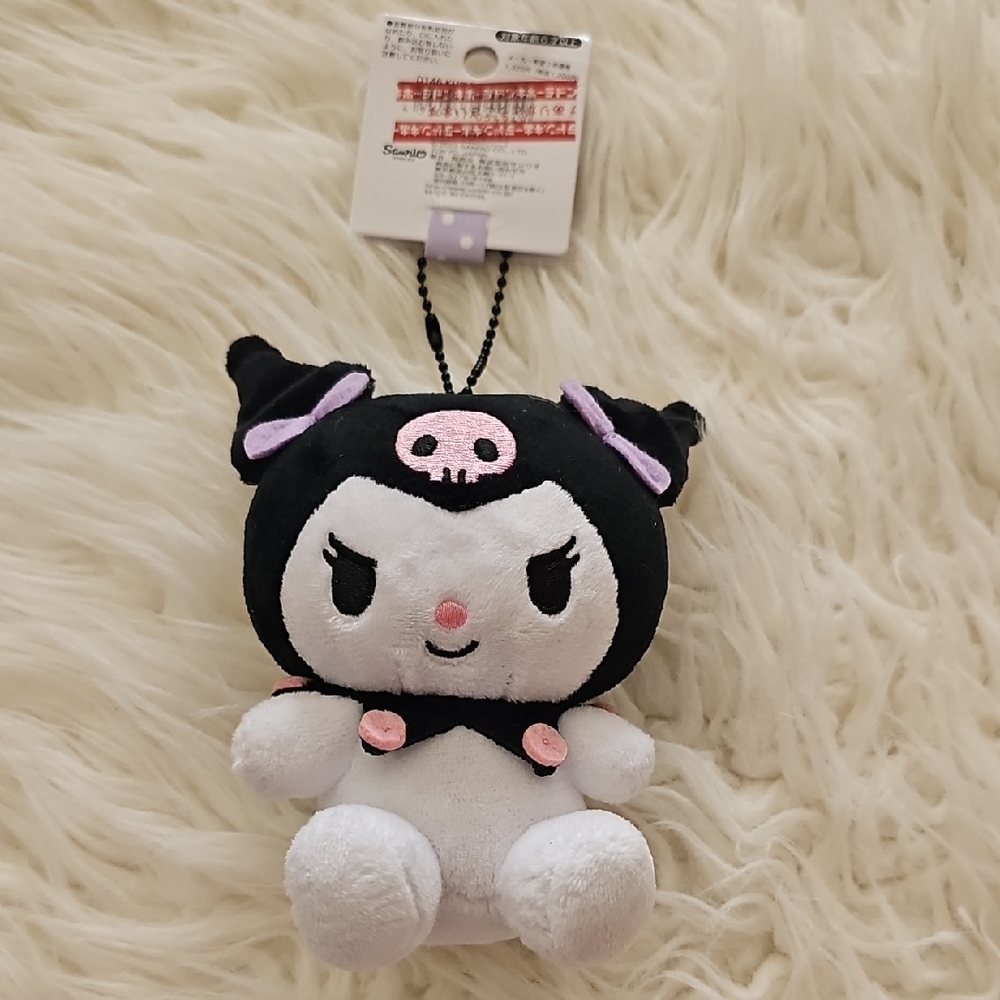 Sanrio Black and White Kuromi Plush